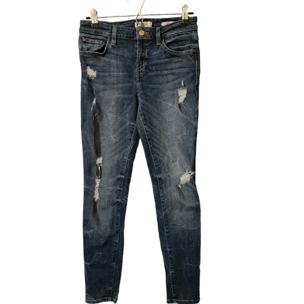 Guess Mid Rise Skinny Jeans